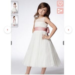 Size 4 Seahorse by watters flower girl dress 42864